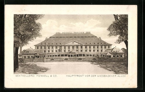 Carte postale wiesbaden - postale, wiesbaden,