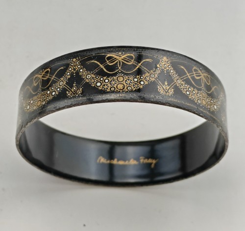 Bracelet jonc émail - bracelet, en