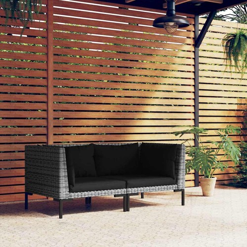 Canapés jardin avec - 2x, de