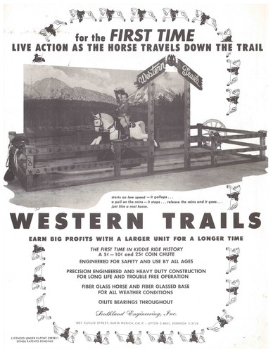 Western trails kiddie - western, ride