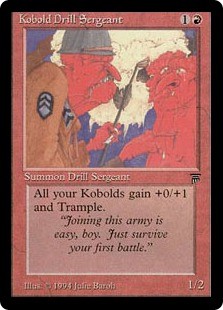 Magic mtg kobold drill - -,