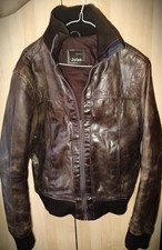 BLOUSON CUIR JULES taille M buffle leather jacket