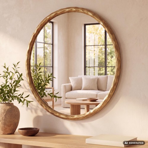 Finebuy miroir murale métal - murale,