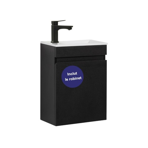 Meuble lave mains - mains, wc