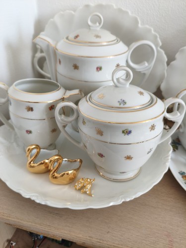 Service café ancien - café, d.r.b