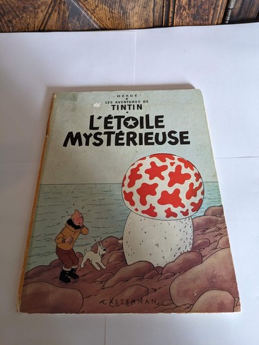 Tintin étoile mystérieuse - tintin,