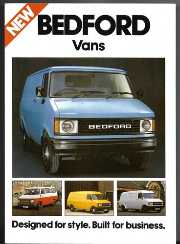 Bedford vans 1980 1981 uk - bedford, cf