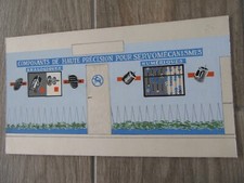 DESSIN ARCHITECTURE D'INTERIEUR VINTAGE 1960  GOUACHE stand  SERVOMECANISMES