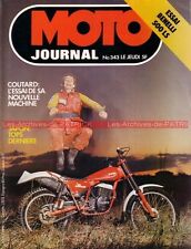 MOTO JOURNAL  343 Essai SUZUKI
