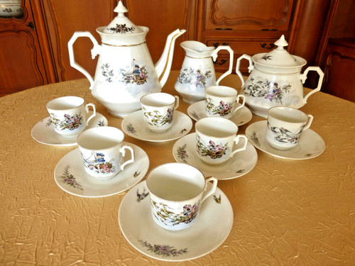 Service café porcelaine - service,