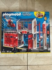 Playmobil City Action 9462 Caserne Des Pompiers Neuf 