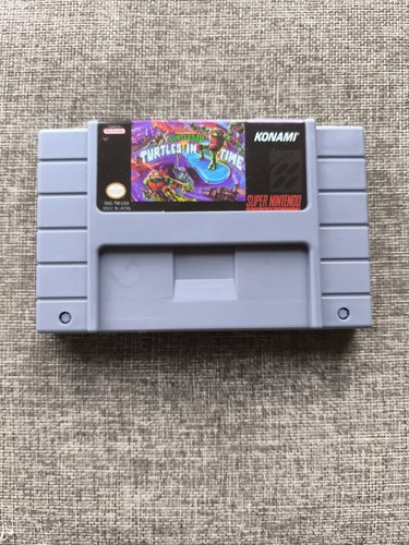 Tmnt turtles time snes - tmnt, 4