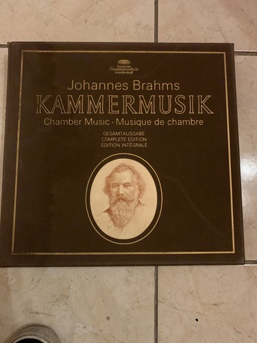 Brahms musique chambre - brahms, de