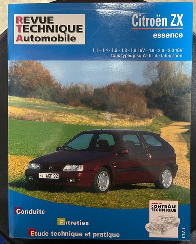 Rta citroen essence 1 - citroen, zx