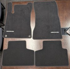 Tapis velours noir pour Mercedes CLA C118 X118 D'ORIGINE A24768001029J74