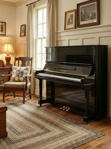 Yamaha upright piano - upright,