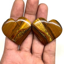 2 Pièces Naturel Tigre Eye