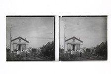 France La Maison à la campagne Photo n46L5-8 Plaque Verre Stereo Vintage