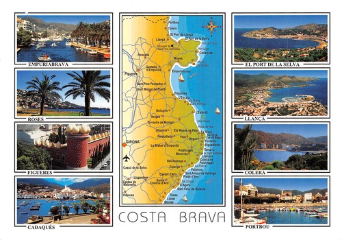 Espagne costa brava - espagne,