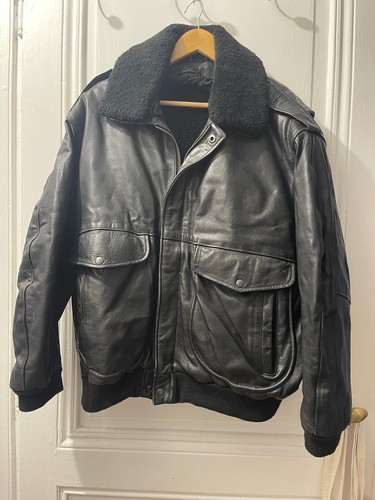 Blouson aviateur cuir
