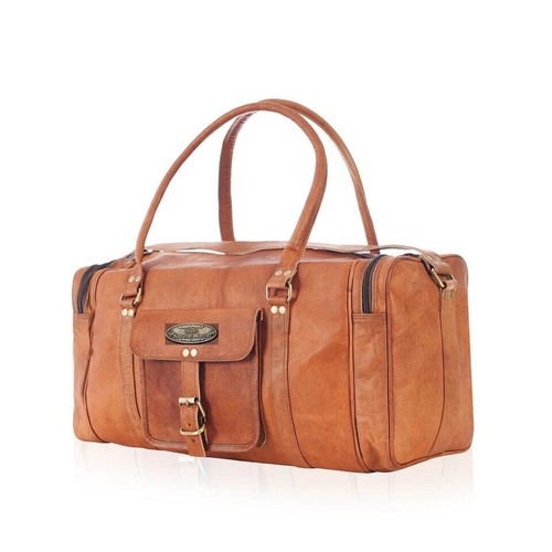 Sac voyage cuir - sac, en