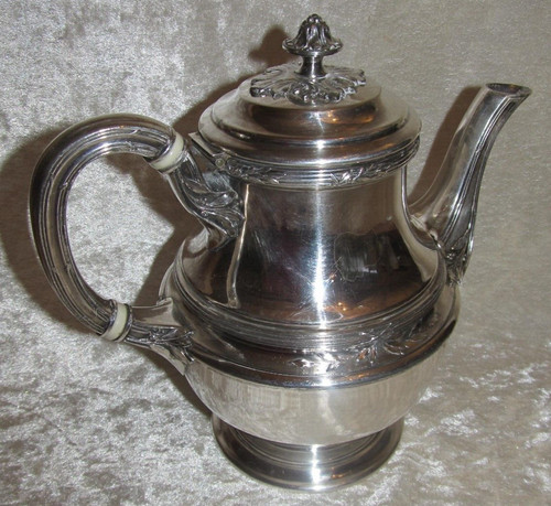 Théière cafetière métal - en,