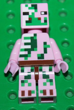 Lego Minecraft Minifig Zombie Pigman ref min021 sets 21139 21122 21130
