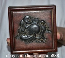 6 "Chine fleur jaune Poirier