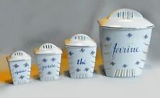 Série de 4 pots à épices en