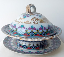 Soupière antique anglais - soupière,