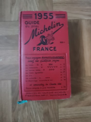 Ancien guide michelin 1955 - michelin,