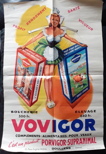 Affiche vovigor compléments - affiche,