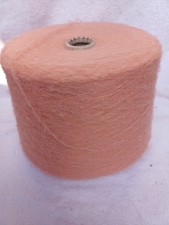 fil a tricoter Laine Mohair Saumon 1Kg