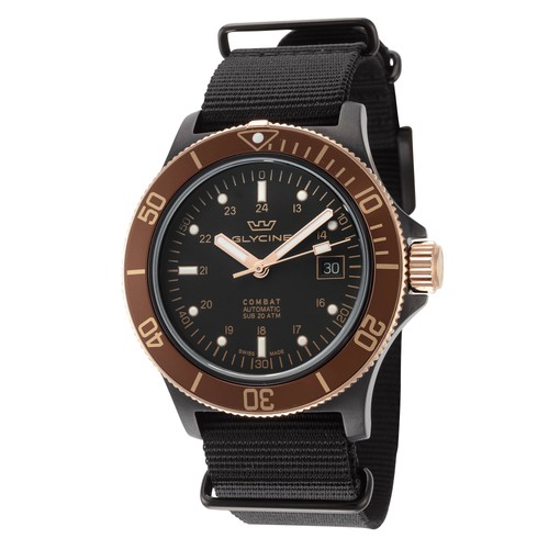 Glycine men combat sub - combat, 42mm