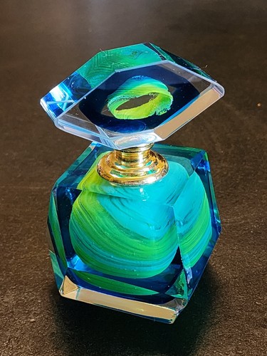 Perfume murano glass flacon - perfume,