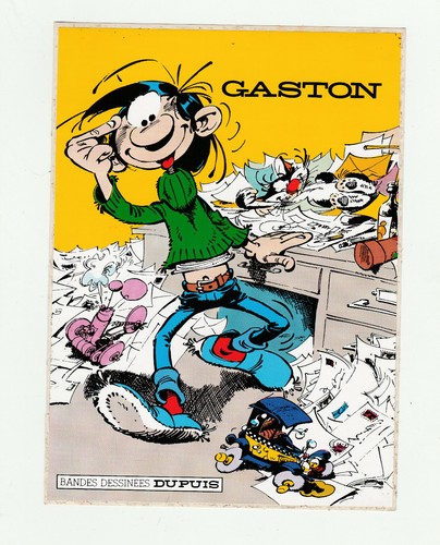 Franquin gaston autocollant - franquin,