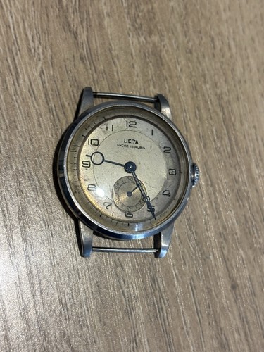 Montre vintage acier licita - en,