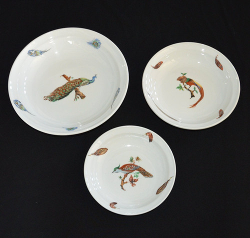 Lot anciens plats - plats, ronds