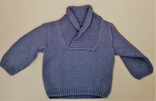 Pull enfant tricote main - enfant,