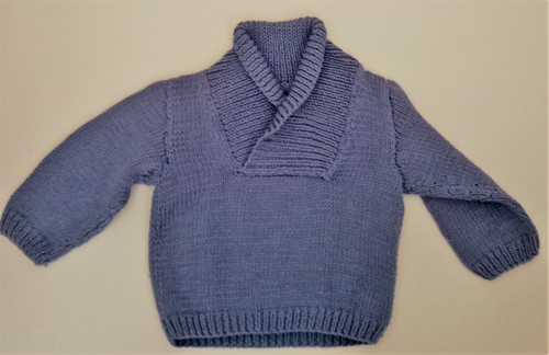 Pull enfant tricote main - *pull,
