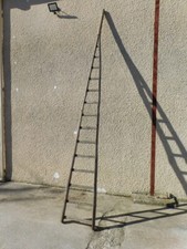 GRANDE ECHELLE DE CUEILLETTE EN BOIS ANCIENNE