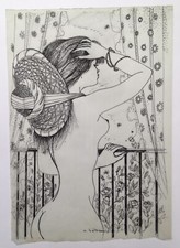 Dessin Original Encre Remy