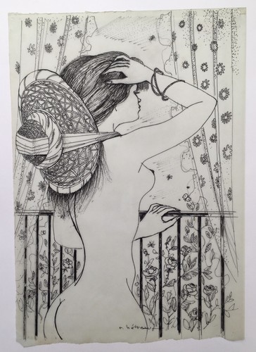 Dessin original encre remy - encre,