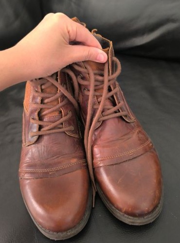 Mokap bottines homme cuir