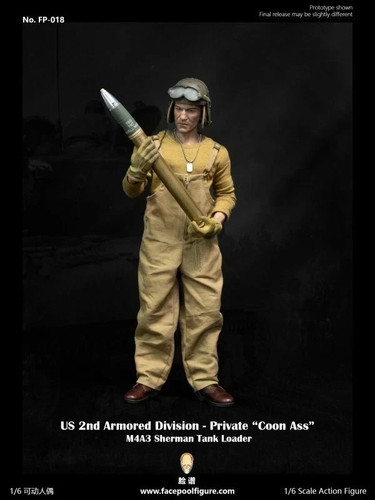 Facepool fp018 m4a3 sherman - fp018-a,