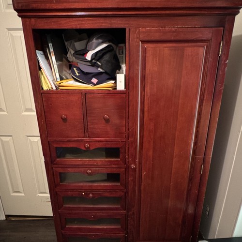 Freestanding wardrobe armoire - freestanding,