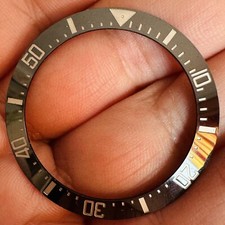 Rolex Ceramic Insert For Sea Dweller Deepsea 44mm Model Ref 116660