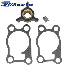 Impeller pompe à eau 0767407 avec clef et joint pour Johnson Evinrude 2-4 CV