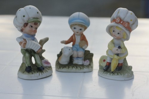Lot personnages biscuit - de, 3