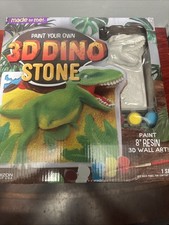 Paint Your Own 3D Dino Stone
